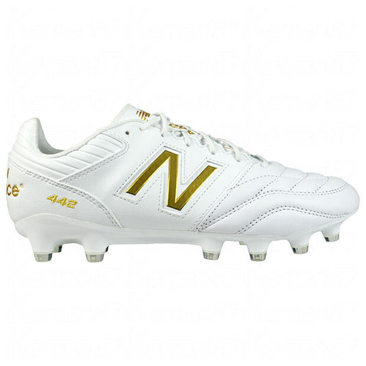 ニューバランス New Balance 442 v2 PRO HG MS41HCW2D MS41HCW22E メンズ サッカースパイク 天然皮革 HG ホワイト D 2E ms41hcw2d
