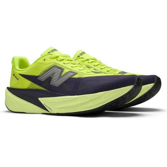 ニューバランス New Balance FuelCell Rebel v5 MFCX4TR2E メンズ ランニングシューズ 2E マラソン ジョギング ライム×ブラック mfcx4tr2e