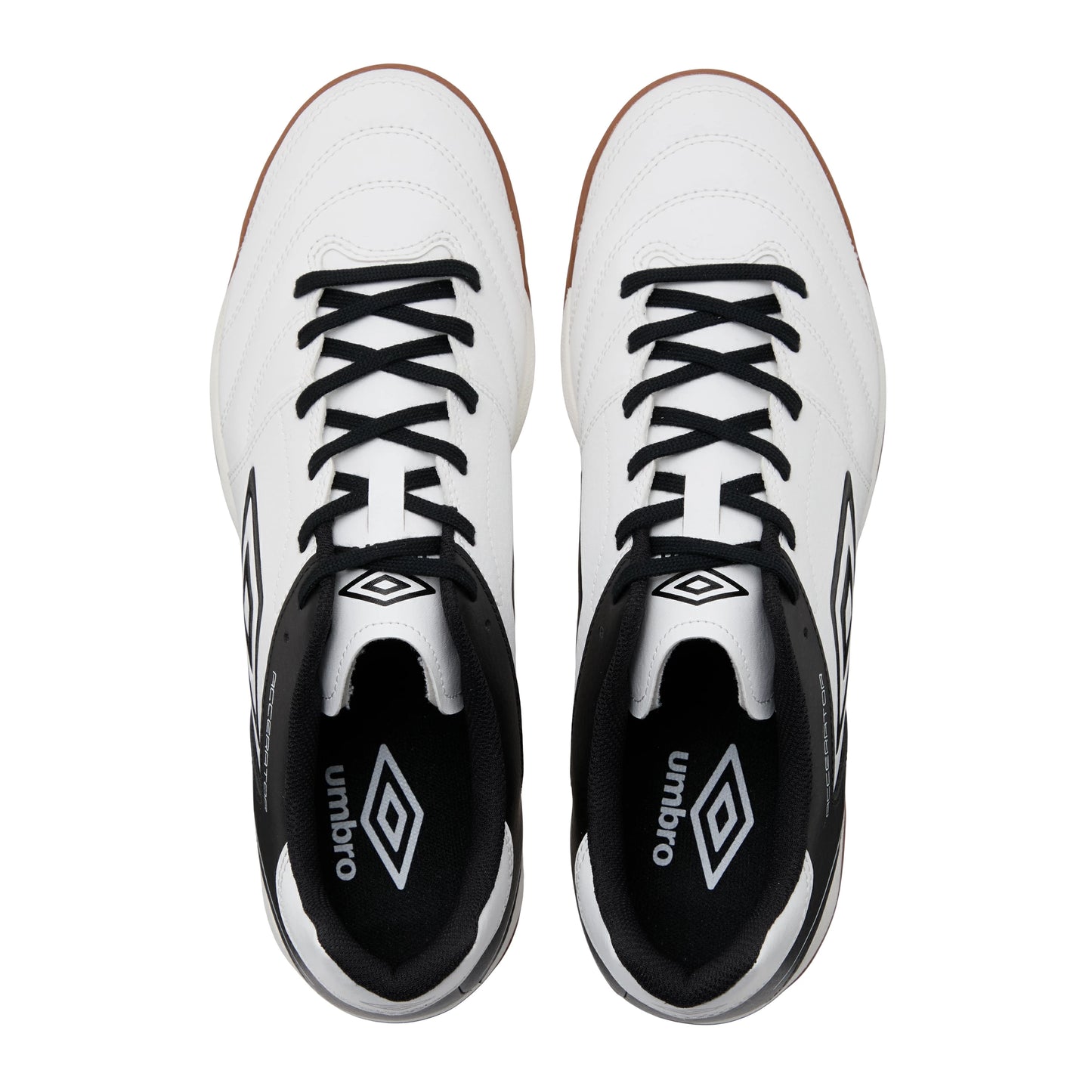 アンブロ アクセレイター サラ WIDE IN umbro ACCERATOR フットサルシューズ インドア 室内用 幅広 ワイド WHITE/BLACK/BLACK uf6scsf2m