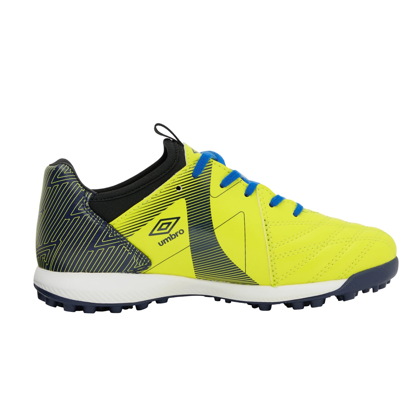 umbro アンブロ アクセレイター TR JR WIDE UF6SCST1J ジュニア サッカー トレーニングシューズ ワイド 幅広 ターフ 人工芝 YLNV イエロー×ネイビー uf6scst1j
