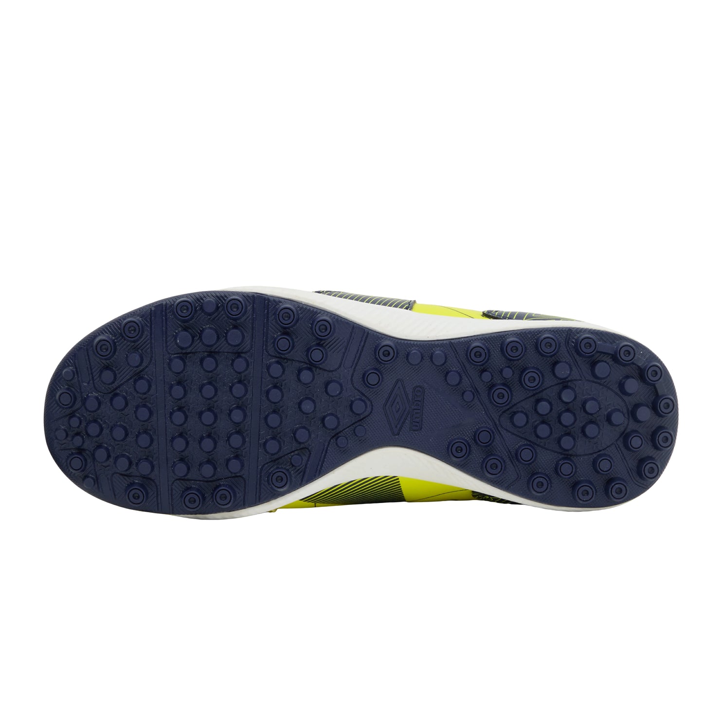 umbro アンブロ アクセレイター TR JR WIDE UF6SCST1J ジュニア サッカー トレーニングシューズ ワイド 幅広 ターフ 人工芝 YLNV イエロー×ネイビー uf6scst1j