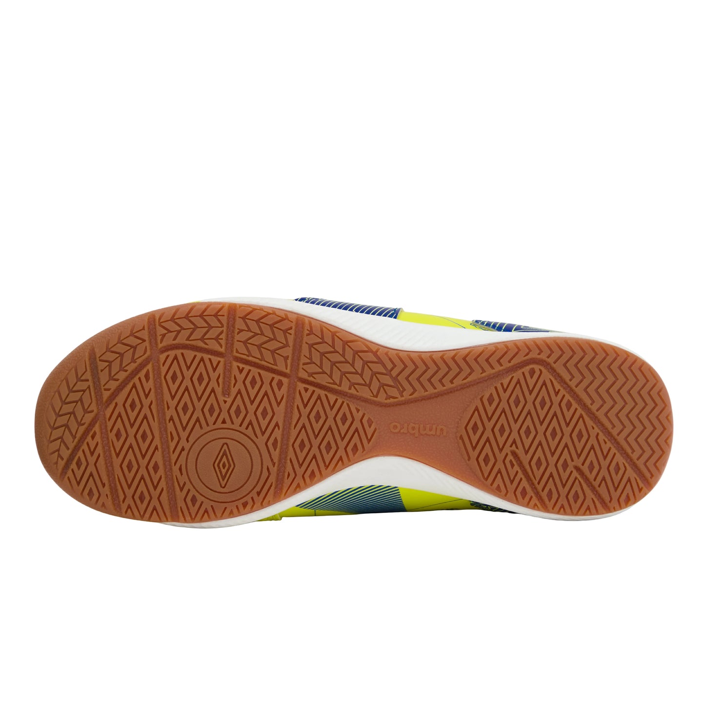 umbro アンブロ アクセレイター TR JR WIDE IN ジュニア サッカー インドアシューズ ワイド 幅広 体育館 フットサル対応 YLBL イエロー×ブルー uf6scsf1j