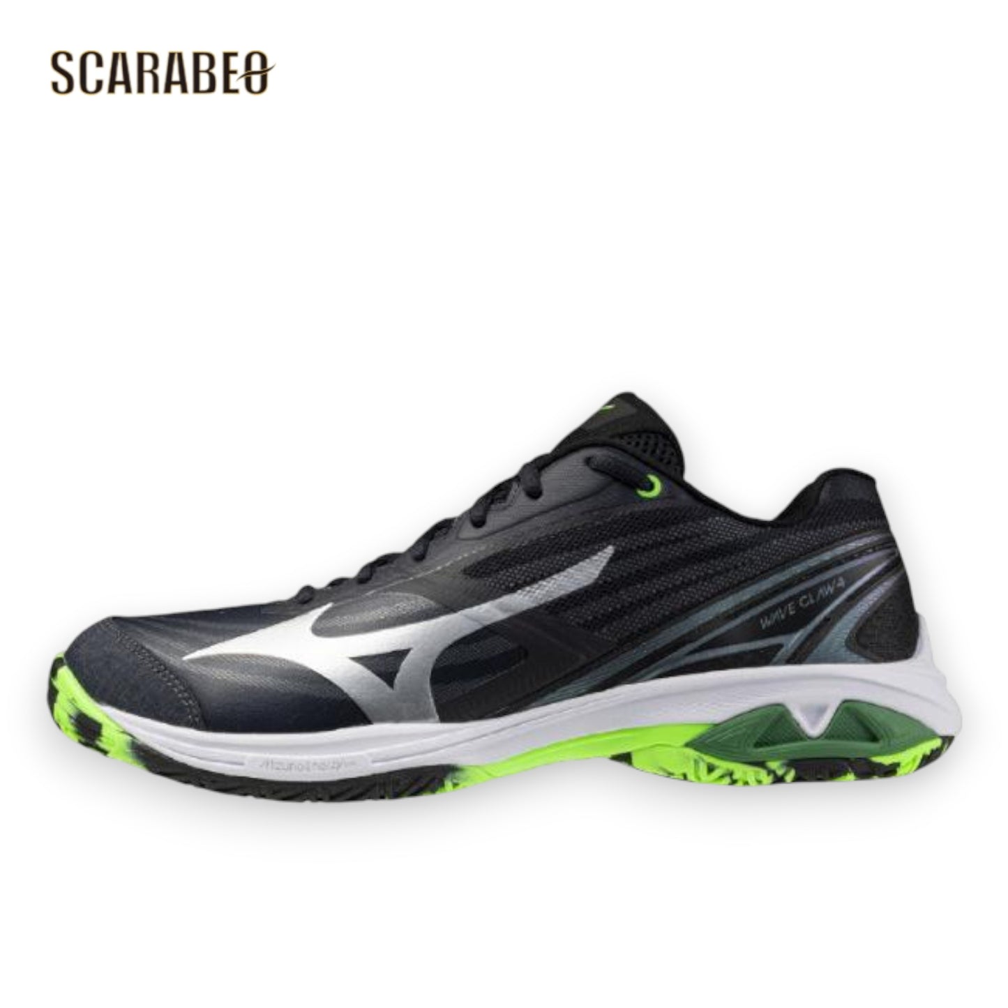 ミズノ ウエーブクロー 4 ワイド MIZUNO WAVE CLAW 4 WIDE 71GA264403 バドミントンシューズ 4E 幅広 軽量 メンズ レディース 71ga264403