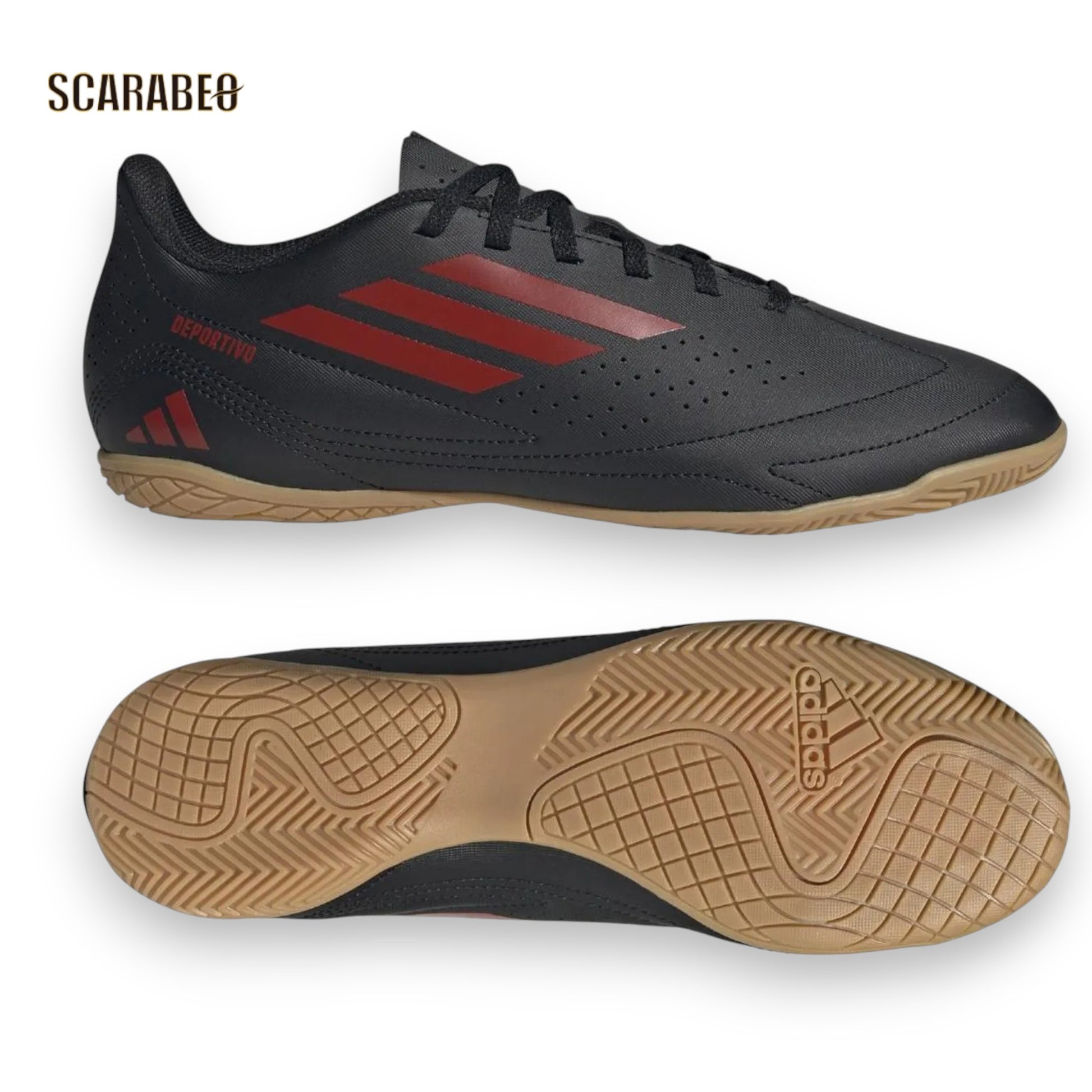 アディダスadidasグアヨスデポルティーボ3インドアサッカーフットサルシューズコート用if1404