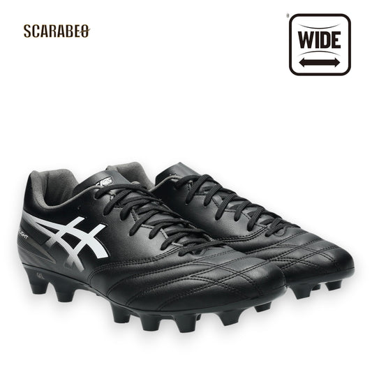 アシックス asics DS LIGHT ADVANCE サッカースパイク ブラック ホワイト オールコート対応 ディーエスライト アドバンス 1103a125-001