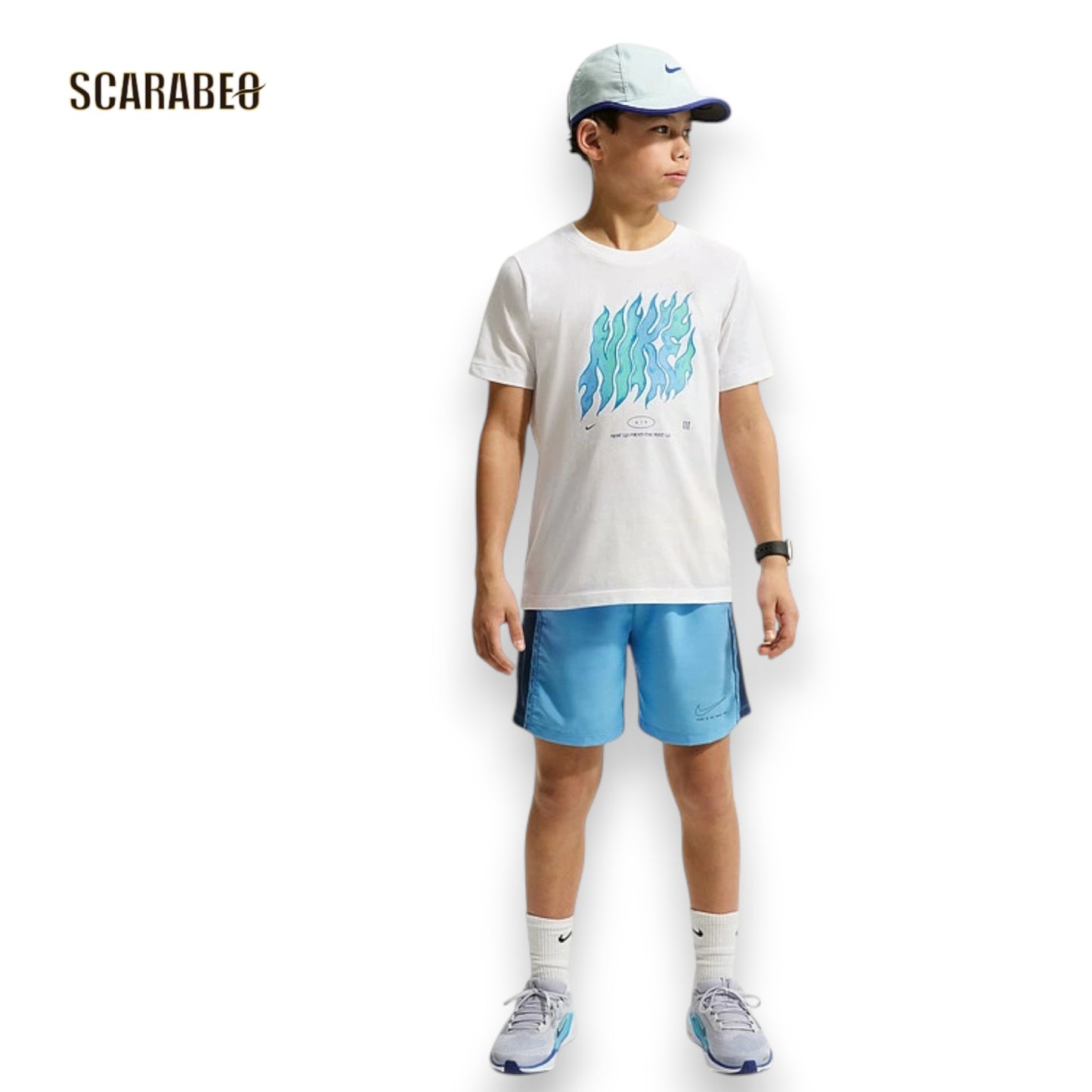 ナイキ NIKE ジュニア Dri-FIT Legend ヒート 半袖Tシャツ ホワイト キッズ 子供用 白 ii0613-100
