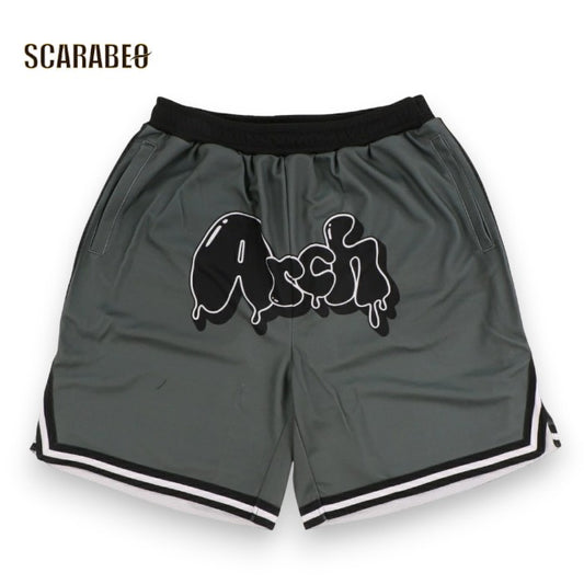 Arch アーチ ice cream lover shorts B124 ダークグレー バスケットボール ハーフパンツ b124-109