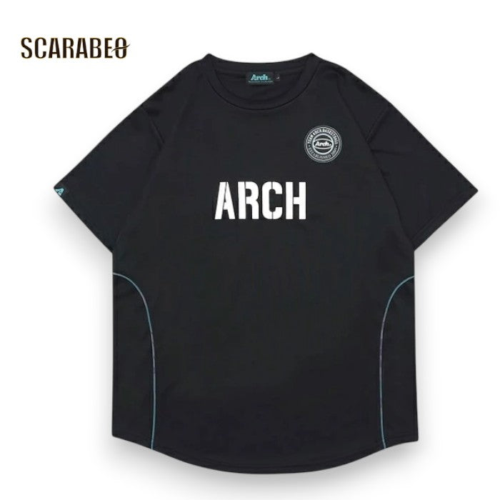 Arch アーチ tiger stripe camo tee DRY ブラック バスケットボール Tシャツ t124-164