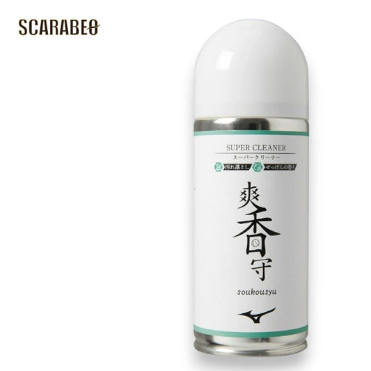 ミズノ 爽香守 スーパークリーナー 180ml ムースタイプ 日本製 シューズクリーナー 11gz232100