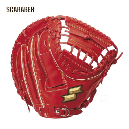 SSK ソフトボール キャッチャーミット ウインドリーム 捕手用 右投げ Bオレンジ 大人用 天然皮革 シリコンラベル wnsm1224-32
