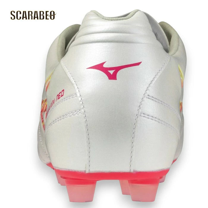 ミズノ モナルシーダ ネオ 3 WIDE ELITE P1GA262164 64 スーパーホワイトパール×ピンク サッカースパイク 3E ワイド p1ga262164