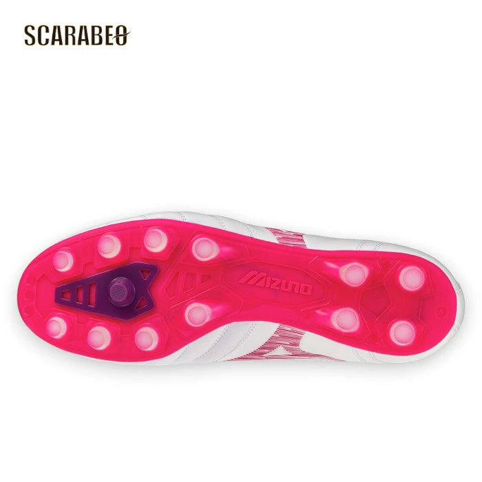 ミズノ モナルシーダ ネオ 3 WIDE PRO P1GA262364 64 ホワイト×ピンク サッカースパイク 3E ワイド p1ga262364