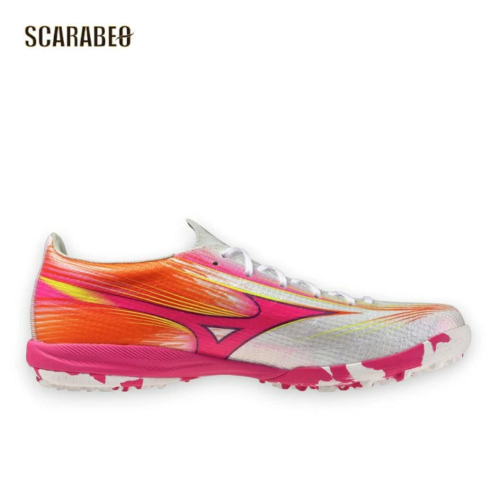 ミズノ アルファ 3 ELITE AS P1GD266264 64 ホワイト×ピンク トレーニングシューズ サッカー 2E p1gd266264