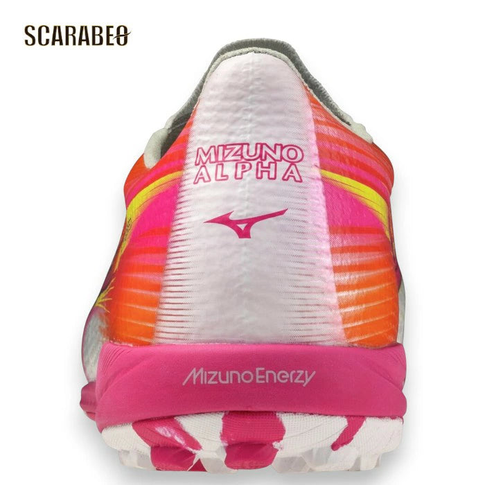 ミズノ アルファ 3 ELITE AS P1GD266264 64 ホワイト×ピンク トレーニングシューズ サッカー 2E p1gd266264