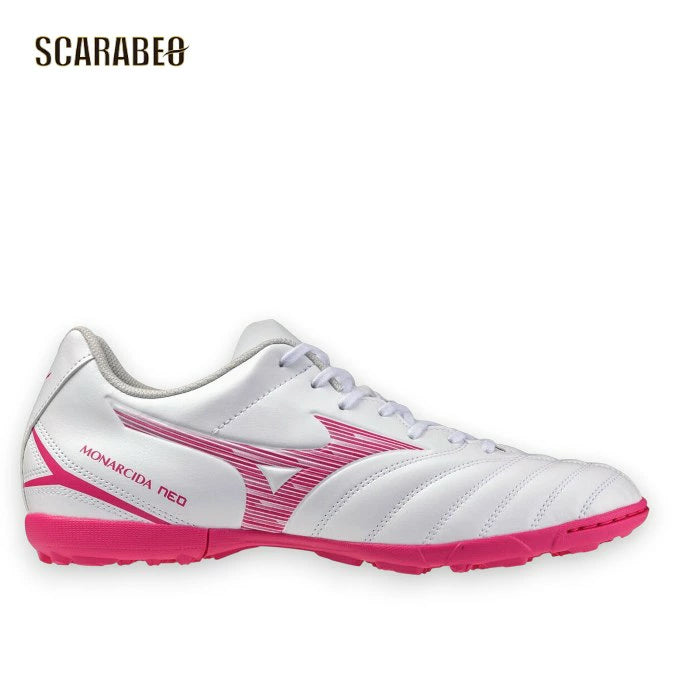 ミズノ モナルシーダ ネオ 3 SELECT AS P1GD262564 64 ホワイト×ピンク サッカー トレーニングシューズ ターフ 3E ワイド p1gd262564