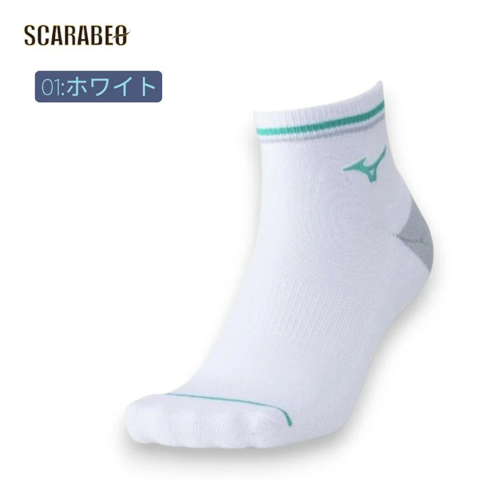 ミズノ ショートソックス ユニセックス スポーツソックス 22-25cm 25-28cm メンズ レディース テニス 62jxd007