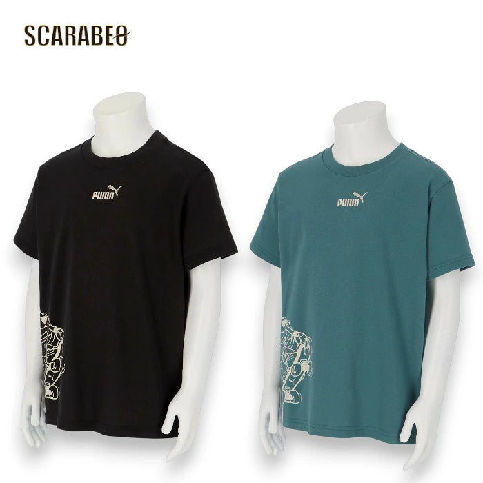 PUMA プーマ MID90S SP リラックスド グラフィック Tシャツ B メンズ 半袖Tシャツ スポーツスタイル カジュアル ビッグシルエット ロゴT 694271