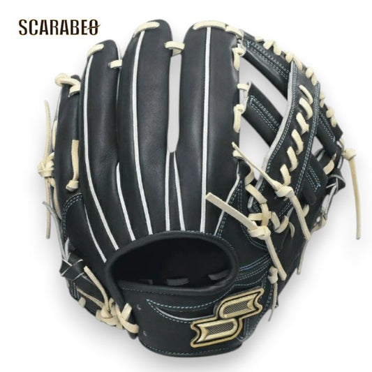 SSK 硬式 グラブ プロエッジ シリーズW 761型 PKW76126 内野手用 右投げ ブラック/キャメル(9012) Wウインサム 高校野球対応 pkw76126-9012