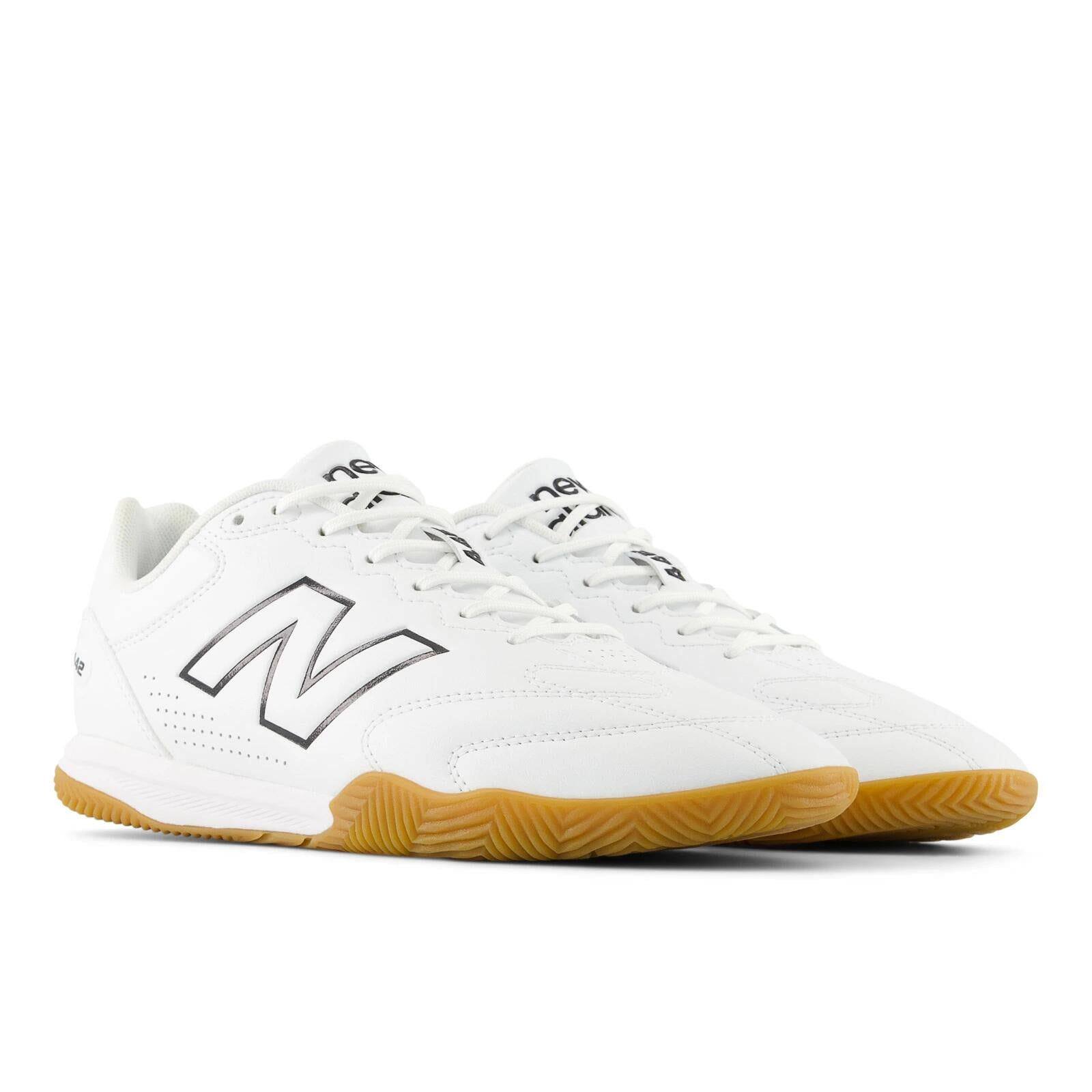 New Balance ニューバランス 442 TEAM IN V3 U43I6RH2E インドアシューズ フットサルシューズ メンズ ホワイト 体育館用 u43i6rh2e