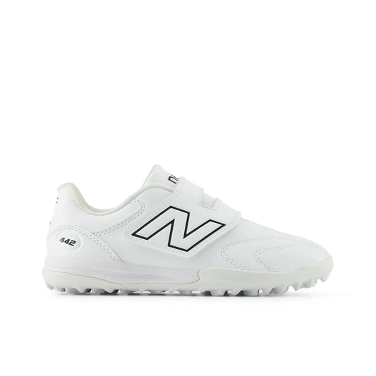 New Balance ニューバランス 442 TEAM JNR V TF V3 Y43VT4RKW ジュニア トレーニングシューズ ベルクロ ターフシューズ ホワイト 土 人工芝対応 y43vt4rkw
