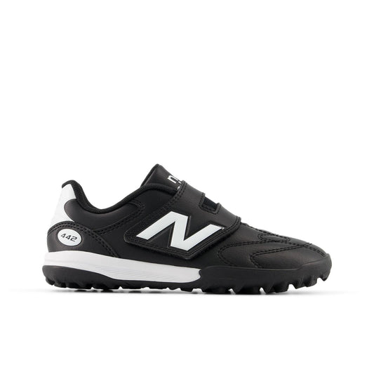 New Balance ニューバランス 442 TEAM V TF Jnr V3 Y43VT681W ジュニア トレーニングシューズ ベルクロ ブラック サッカー ターフシューズ 土 人工芝対応 y43vt681w