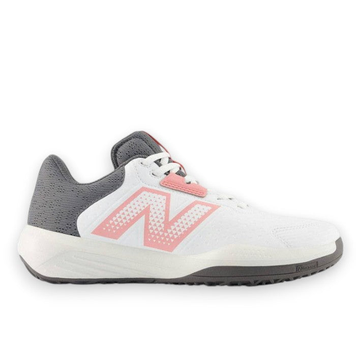 New Balance ニューバランス 696 v6 O W6963FI2E レディース テニスシューズ オムニ クレーコート用 2E WHITE/PINK w6963fi2e