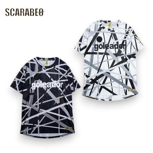 ゴレアドール 昇華 ランダムローラーペイント柄 プラクティスTシャツ 大人用 サッカー フットサル 半袖 プラシャツ goleador gd-197 gd-197