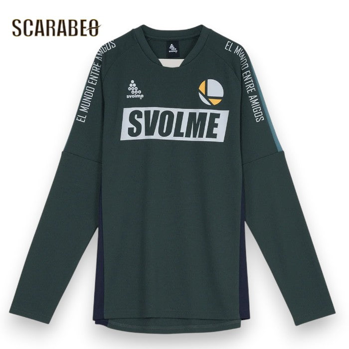 スボルメ FBロングTRトップ24SDG 大人用 サッカー プラクティスシャツ 長袖 トレーニングトップ SVOLME 1243-30600