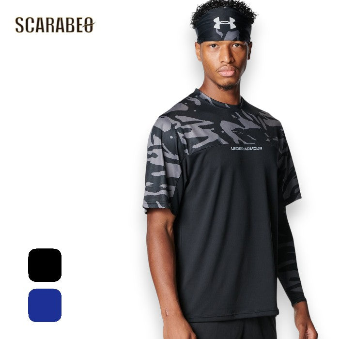 アンダーアーマー 野球 Tシャツ 半袖 UAヤード テック ノベルティ Tシャツ メンズ ベースボール トレーニングウェア 吸汗速乾 スポーツTシャツ UNDER ARMOUR 6012714