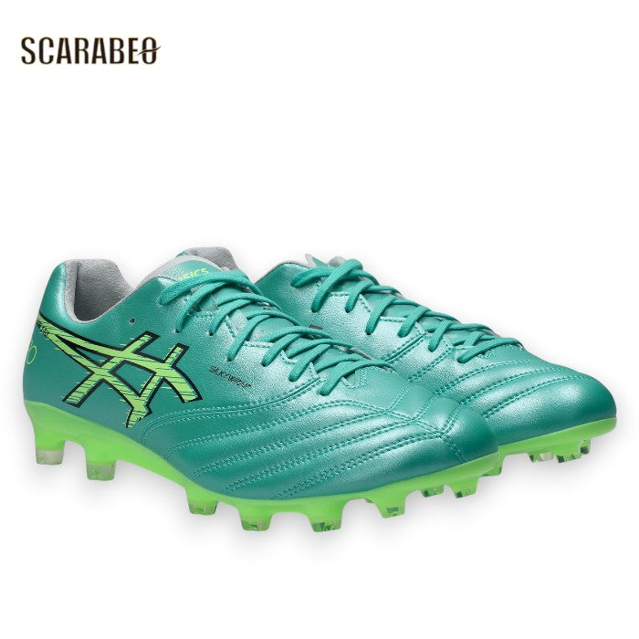 【今だけ特典】アンダーシャツ1枚プレゼント ASICS アシックス DS LIGHT X-FLY PRO 3 サッカースパイク Aurora Green Illuminate Green 1101a072-300