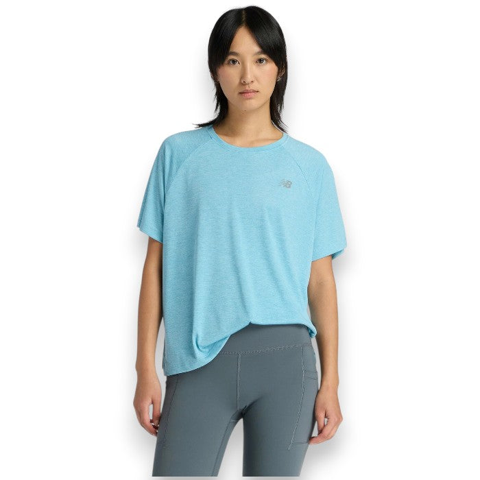 ニューバランス スポーツパフォーマンスTシャツ wt6172zl-aeb