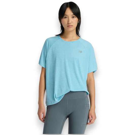 ニューバランス スポーツパフォーマンスTシャツ wt6172zl-aeb