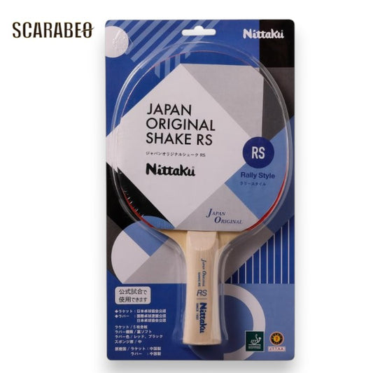 Nittaku ニッタク ジャパンオリジナルシェーク RS NH-5159 卓球ラケット 貼り上がり 初心者 レジャー用 nh5159
