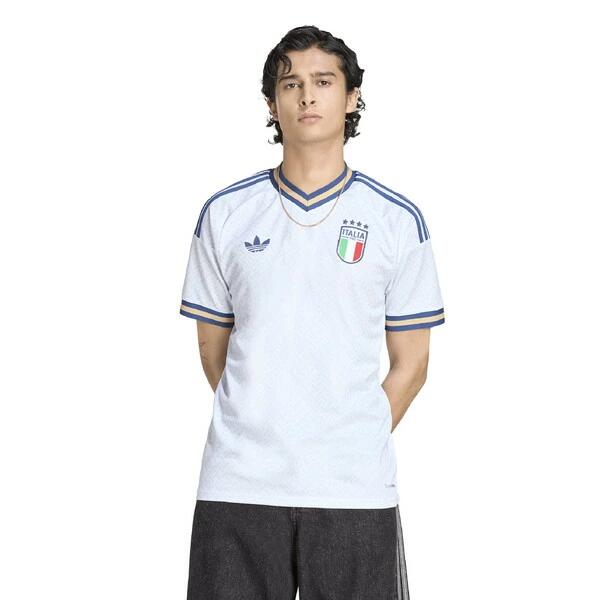 adidas アディダス イタリア代表 2026 アウェイ レプリカ ユニフォーム 半袖 SS672 KC8704 メンズ ジュニア サッカー スタジアムシャツ 応援 ss672-kc870