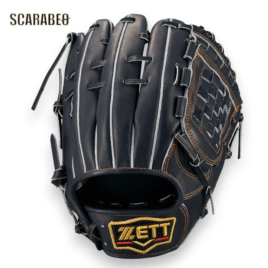 ゼット ZETT プロステイタス 軟式グラブ 内野手用 源田モデル サイズ4 二塁手 遊撃手 ナイトブラック 右投げ プロステイタスRレザー brgb30561-1900n