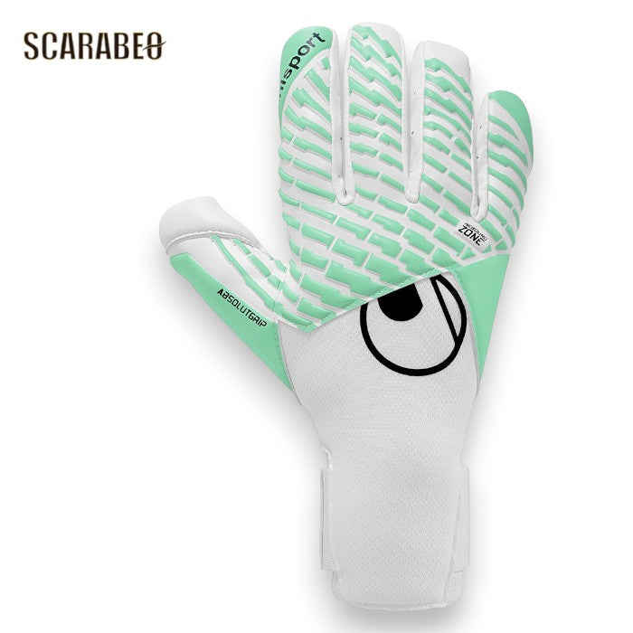 Uhlsport ウールシュポルト GKグローブ ファングマシーネ アブソルートグリップ タイト ハーフネガティブ 1011398-01 キーパーグローブ サッカー 試合用 高グリップ 1011398-01