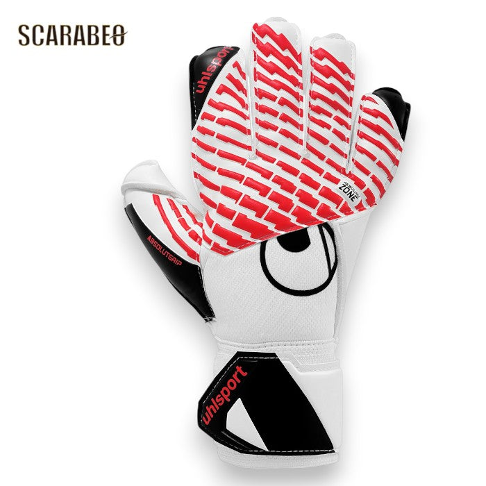 Uhlsport ウールシュポルト GKグローブ ファングマシーネ アブソルートグリップ クラシックカット 1011 キーパーグローブ サッカー 試合用 高グリップ ワイドパーム 1011399-01
