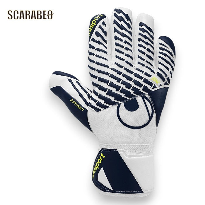 Uhlsport ウールシュポルト GKグローブ ファングマシーネ スーパーソフト ハーフネガティブ 1011402-01 キーパーグローブ サッカー 試合用 高グリップ 1011402-01