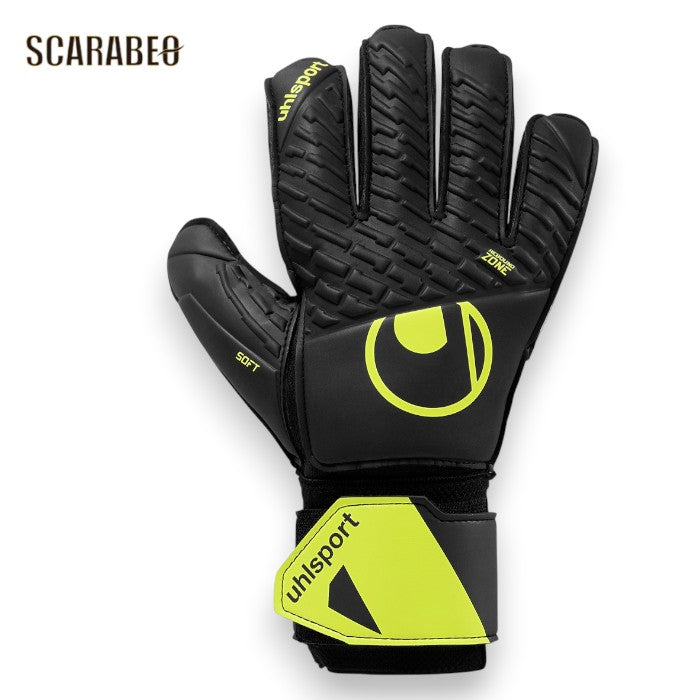 Uhlsport ウールシュポルト ジュニア GKグローブ ファングマシーネ ソフト フレックスフレーム 1011404-01 キッズ 子供用 キーパーグローブ サッカー 指保護 練習用 試合用 1011404-01
