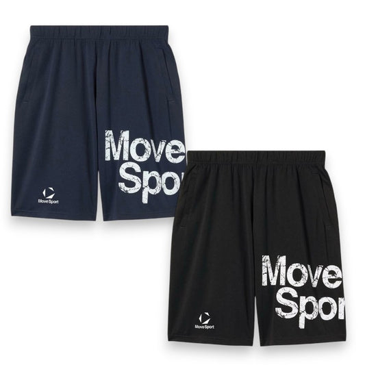 デサント ムーブスポーツ ハーフパンツ メンズ 吸汗速乾 UVカット ストレッチ メッシュ トレーニングパンツ スポーツウェア MoveSport st6shp01m 2026SS