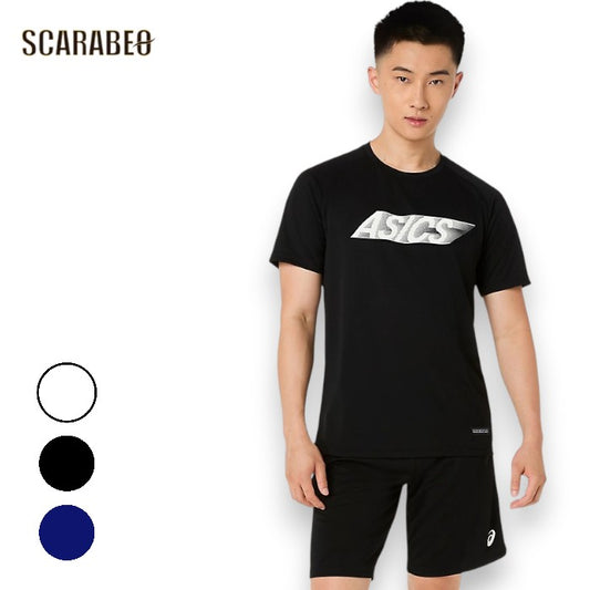 アシックス 半袖Tシャツ メンズ レディース 吸汗速乾 ドライ トレーニングウェア スポーツTシャツ ランニング フィットネス ASICS 2033c043