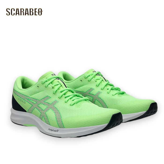 アシックス LYTERACER 6 ライトレーサー6 メンズ ランニングシューズ トレーニングシューズ 軽量 部活 asics Illuminate Green Vital Green 標準幅 1011b971-300