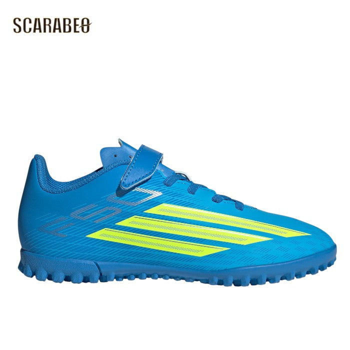 adidas アディダス F50 CLUB TF H&L J ジュニア トレーニングシューズ ターフ用 ベルクロ キッズ サッカー 軽量 js1485