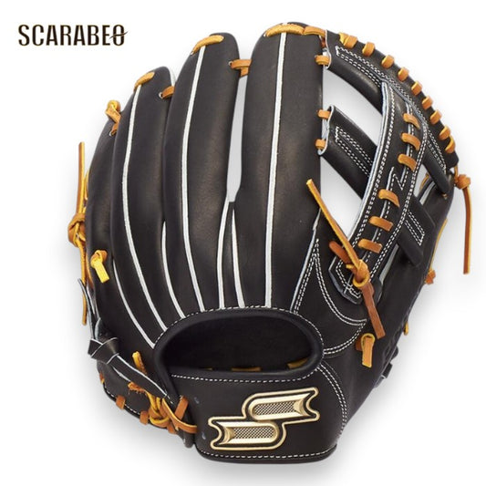 SSK プロエッジ 軟式 グローブ 内野手用 PNB761 野球グラブ 右投げ 6L ブラック タン エスエスケイ pnb761-9047w