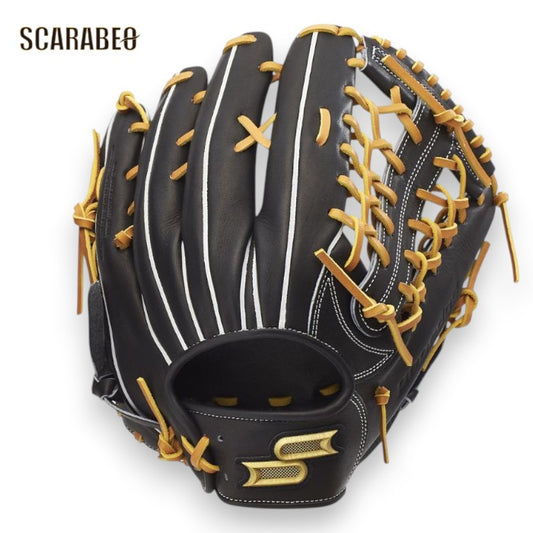 SSK プロエッジ 軟式 グローブ 外野手用 野球グラブ 右投げ ブラック タン エスエスケイ pnb874-9047w