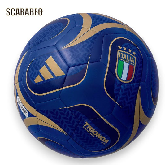 アディダス トリオンダ イタリアライセンス クラブ 4号球 サッカーボール 小学生用 ジュニア 機械縫い 人工皮革 ハイレゾブルー ADF427IT adidas adf427it