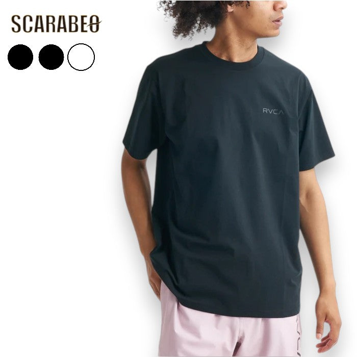RVCA ルーカ メンズ RVCA STRAIGHT WAY SURF TEE ラッシュガード 半袖 水陸両用 速乾 UVカット UPF50+ ストレッチ 2026春夏モデル bg041857