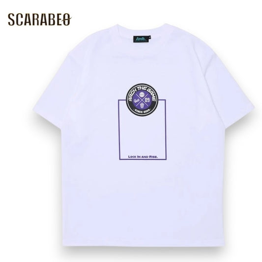 Arch アーチ バスケ Tシャツ 半袖 DRY No-limits paint tee ホワイト 吸汗速乾 バスケットボール トレーニングウェア メンズ レディース t126-116