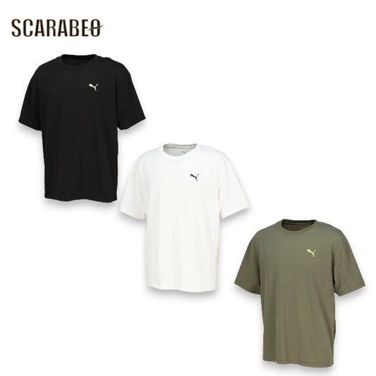 プーマ Tシャツ メンズ 半袖 ESS ELEVATED COOL BK PT Tシャツ PUMA コットン ナイロン 混紡 カジュアル スポーツ 693697
