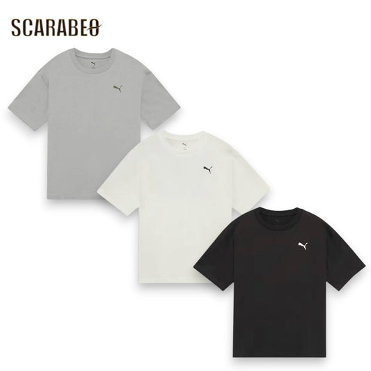 プーマ Tシャツ メンズ 半袖 ESSENTIALS ELEVATED MX フットボールTシャツ PUMA 吸汗速乾 UVカット スポーツ カジュアル 694590
